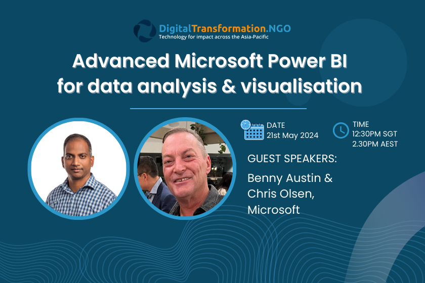 Advanced Microsoft Power BI  for data analysis & visualisation